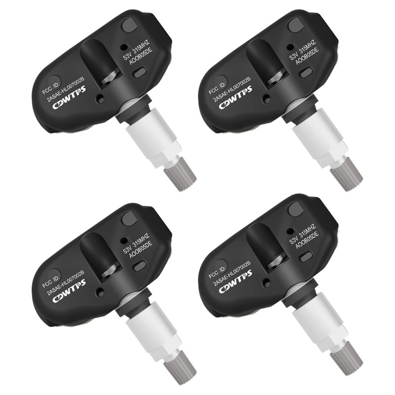 CDWTPS TPMS Sensor,315MHZ Tire Pressure Monitor System for Acura| Honda 4-Pack Replaces#06421-S3V-A04 42753-SHJ-A53 - Image 1